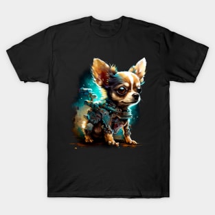 Chihuahua Puppy doggy dog Sci-fi T-Shirt